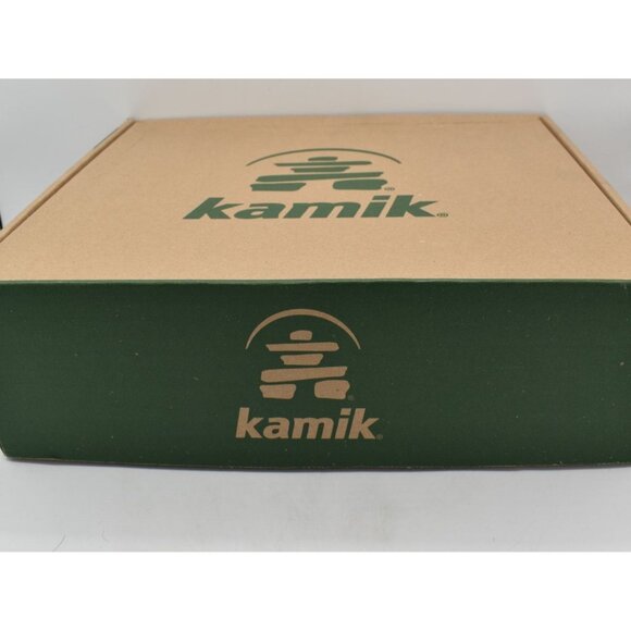 Kamik Womens Size 7 Stella Black White Waterproof Rain Boots - Picture 10 of 11